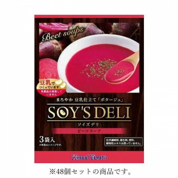 北海大和 ソイズデリ　ビーツスープ 48g(16g×3袋)×48