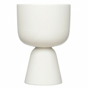 （A） Iittala イッタラ ナップラ 工業プラントポット 230x155粍 白いこと 1051509