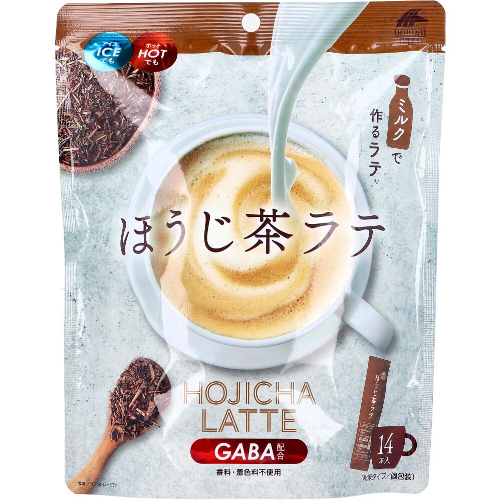 楽天市場】ホットでもアイスでも ほうじ茶ラテ GABA配合 140g(10g×14本