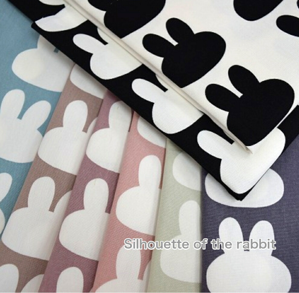 楽天市場】メーカー完売 入園入学 オックス生地 布 ラビット ウサギ