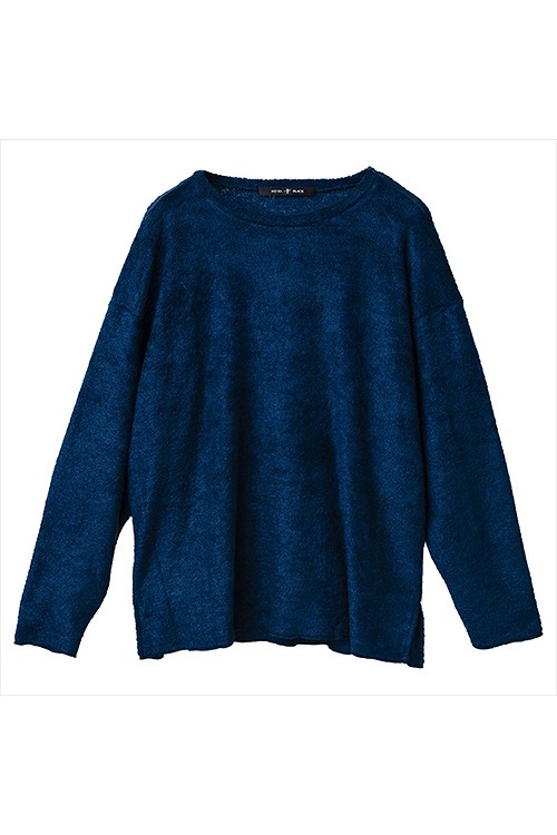 NO ID. ビキューレラムパイルBIGティーシャツ Tシャツ・カットソー-メンズファッション