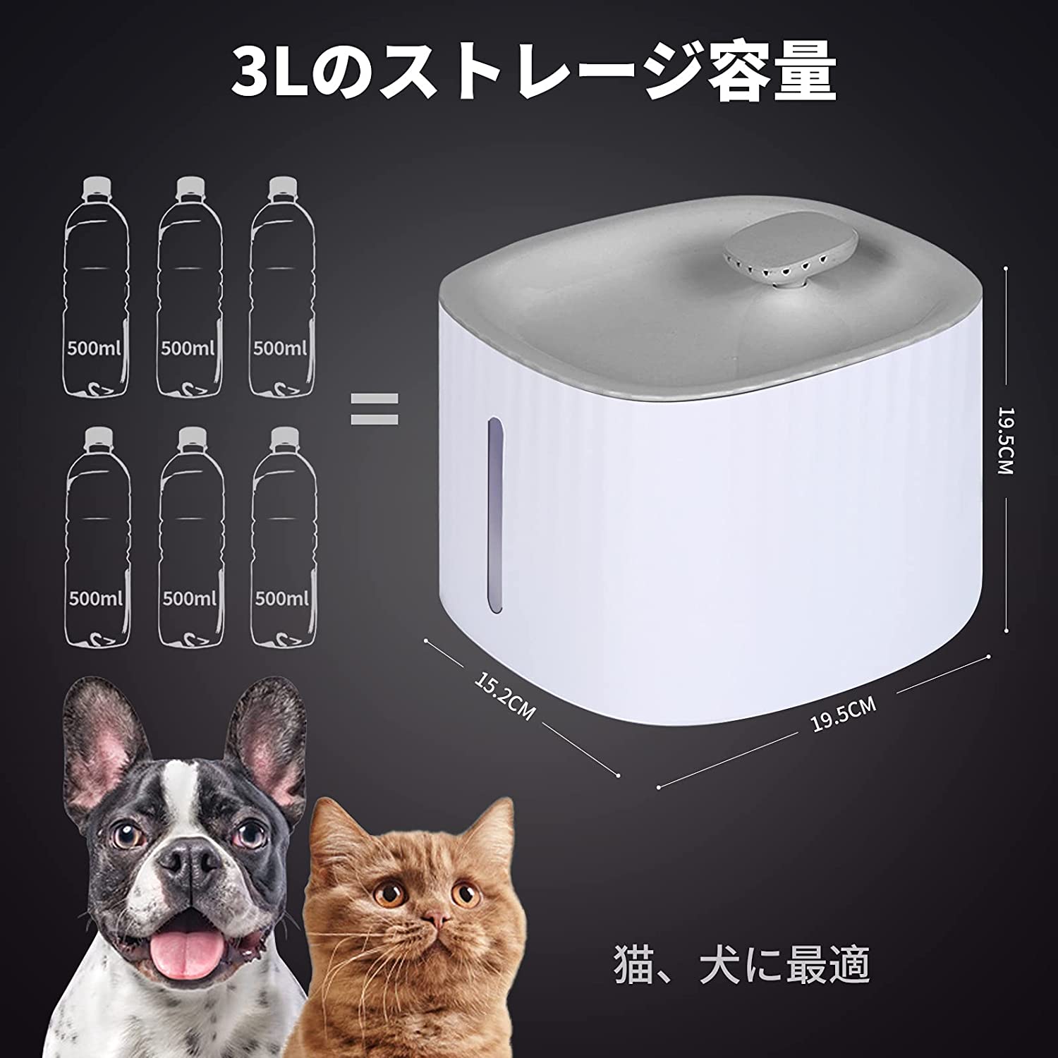 50%OFF半額 犬 猫 水飲み器 ペット給水器 自動給水器大容量 超静音 循環式給水 活性炭i 12日以内に発送|ペット用品,ペットフード -  rustavi.gov.ge