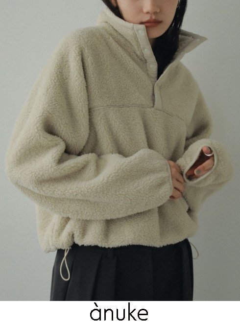 anuke アンヌーク Standcollar Zip Blouson 38 anuke アンヌーク Standcollar Zip Blouson 38