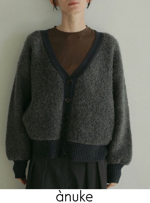 anuke カシュクールニットカーディガン ànuke online store（アンヌーク） / Cachecoeur Knit