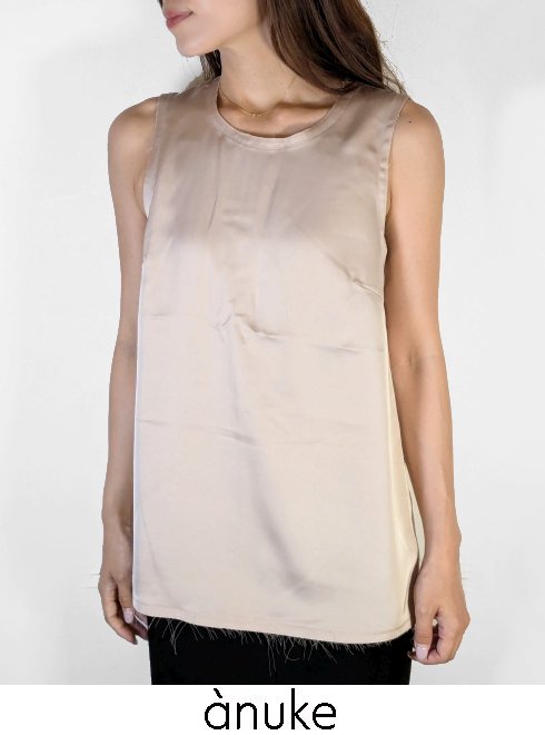 anuke アンヌーク カットオフツイルビスチェ ànuke online store（アンヌーク） / Cutoff Bare BustierCutoff