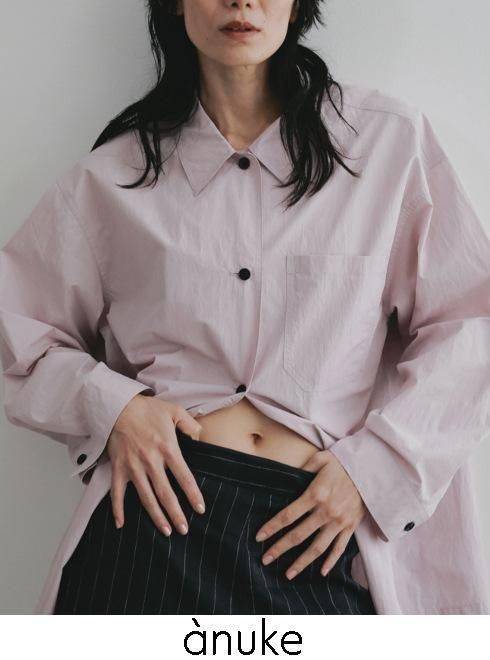 楽天市場】【予約】anuke アンヌーク Cutwork Opencollar Shirts☆ 26