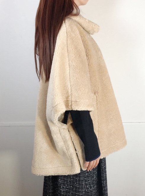COCODEAL / ココディール ボアケープコート 23秋冬 即日出荷】ファイナルセール30%OFF COCODEAL ココディール ボア