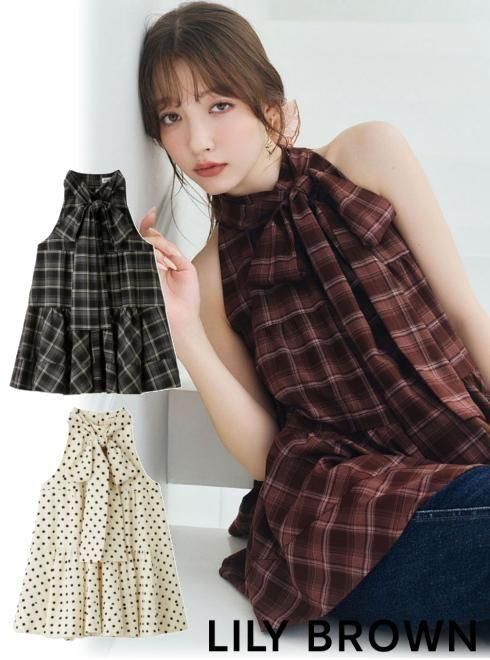 【予約】(期間限定10%OFF) Lily Brown リリーブラウン アメスリティアードブラウス 26秋冬予約 LWFB264150 シャツ・ブラウス 入荷予定 : 9月上旬~トップス|HeartySelect 店