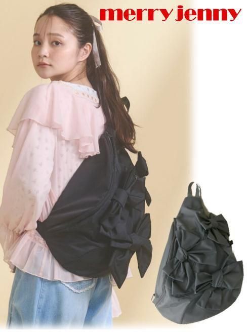 【GRY近日】【楽しみに待つ加えること】(SS押さえる10%OFF\u0026500円OFF~6/7) merry jenny  メリージェニー \u0027ribbon一ショルダーバッグ \u0027\u0027 26春夏4 2825419005 お手て・ショルダーバッグ 春小物  【ラッピング】【新作】
