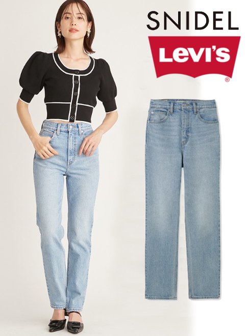 買い誠実 マラソン限定8%OFF PT5倍 snidel スナイデル Levi'sハイ