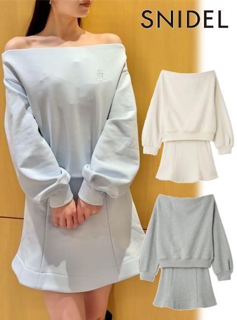 snidel　ジレセットワンピース 楽天市場】【即日出荷】(ファイナルセール40%OFF) snidel スナイデル