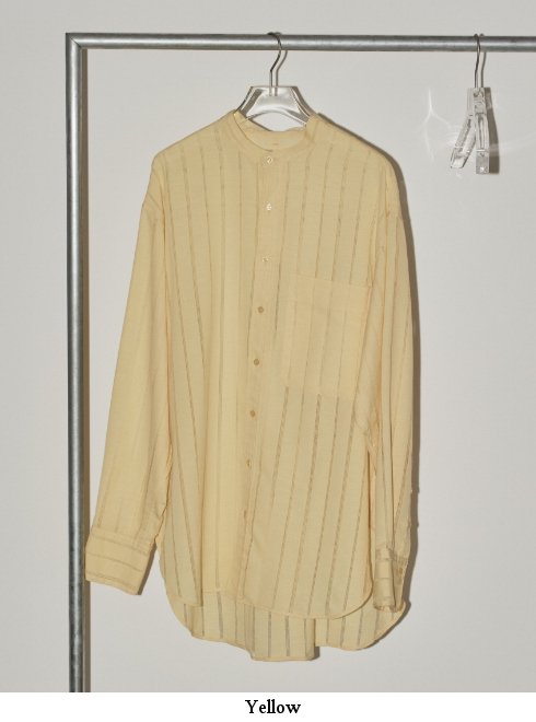 Sheerstripe Over Shirts シアーストライプオーバーシャツ