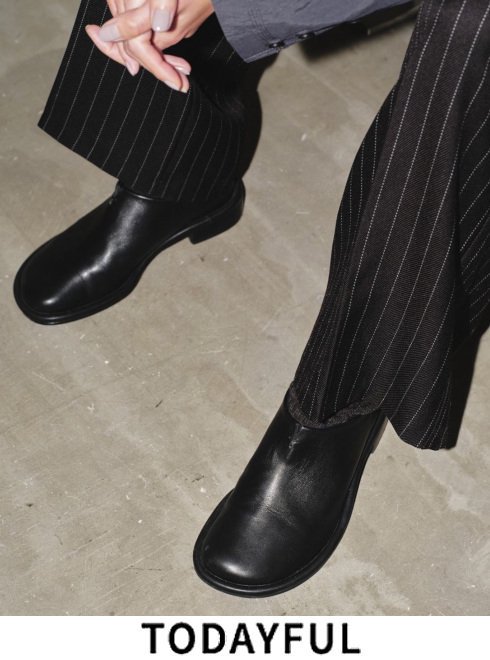 靴 TODAYFUL Slide Leather Shoes 37 TODAYFUL(トゥデイフル) / Life's online store（ライフズ