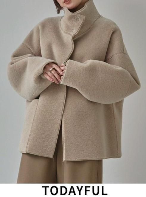 TODAYFUL トゥデイフル Standcollar Wool Coat 新品 TODAYFUL (トゥデイフル）Standcollar Wool Coat 即日発送