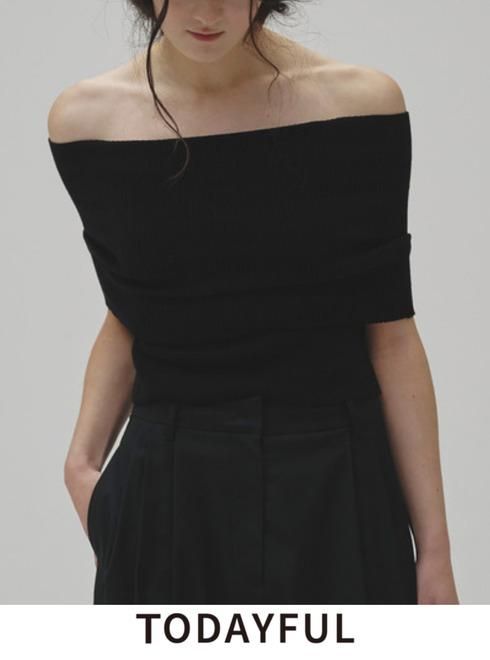 楽天市場】【予約】TODAYFUL トゥデイフル Sheer Skipper Knit 24春夏