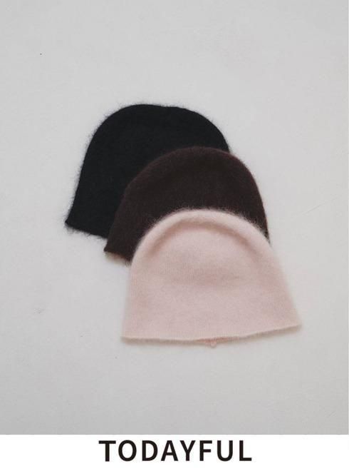 【取っておく】(PT5倍～6/7) TODAYFUL  トゥデイフル  Kid Mohair Beanie★  26秋冬.取っておく 12621033 かぶり笠 入荷予定を組む : 10月下旬～ 26冬受注会