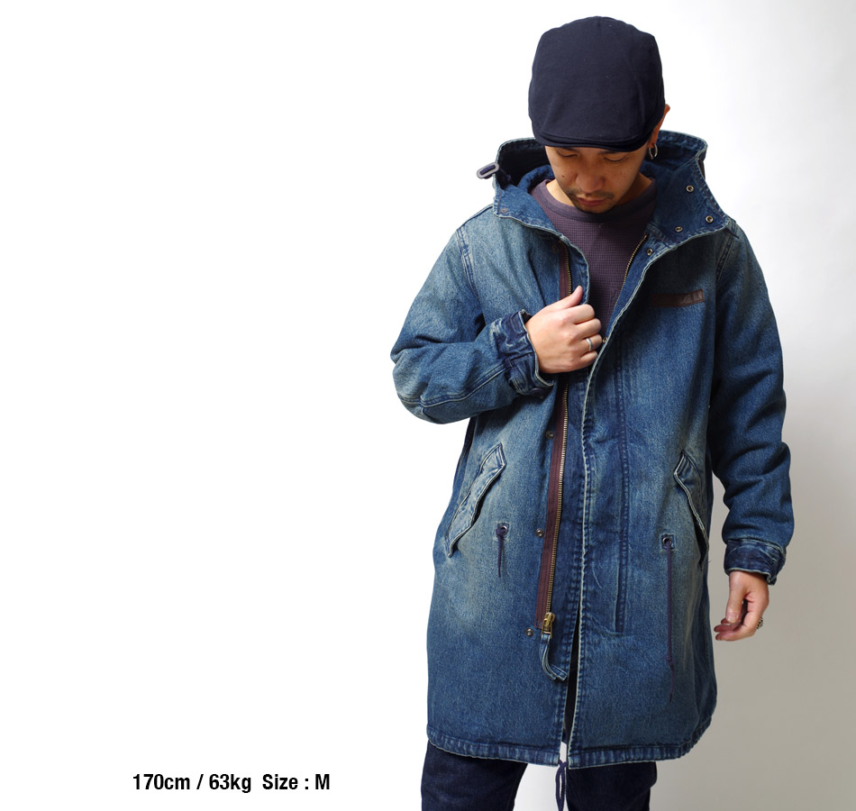 楽天市場 Blueport モッズコート デニムジャケット デニム M 51 ジャケット M51 ミリタリージャケット Blueport ブルーポート ブルゾン コート ロングコート ミリタリーコート メンズ カジュアル ストリート Heath Industrial
