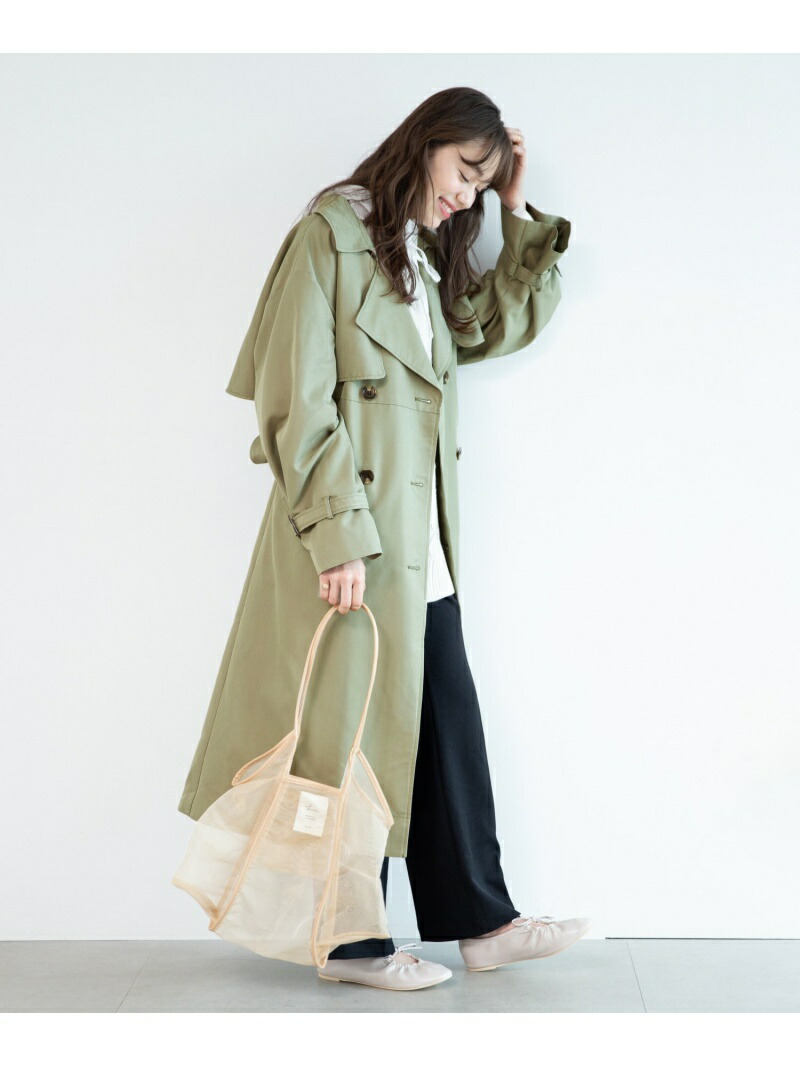 楽天市場 Rakuten Fashion Sale 63 Off ロングヨークトレンチコート Heather ヘザー コート ジャケット トレンチコート カーキ ベージュ Rba E Heather ヘザー