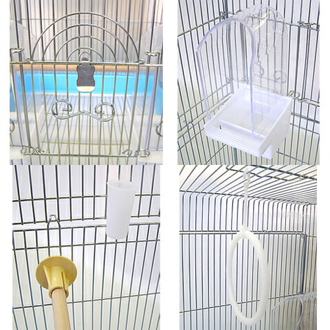 ３５ロング 一度のご注文で1個まで 鳥カゴ 鳥籠 バードケージ 鳥籠 鳥かごホワイト 鳥小屋 文鳥 ケージ ゲージ 鳥かごホワイト 背高 縦長 引き出し セキセイインコ オカメインコ 文鳥 リス モモンガ 小動物専門店ヘヴン 日曜日も14時まで出荷中 鳥カゴ 鳥籠 バード