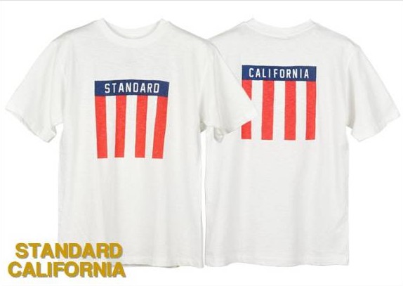 スタンダードカリフォルニア　USコットン　インディゴロゴT SDリミテッド SD US Cotton Indigo Logo T - Official Store Limited