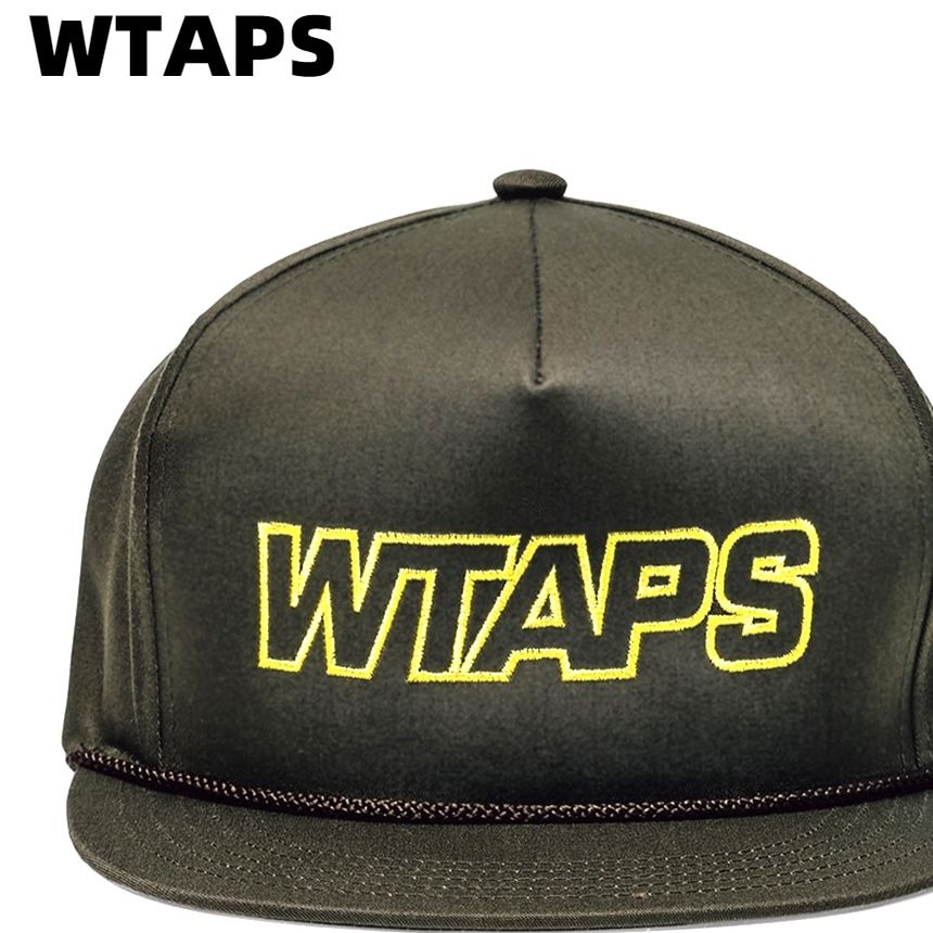 少量生産WTAPS SNAP BACK CAP.COPO.TWILL 黒 キャップ