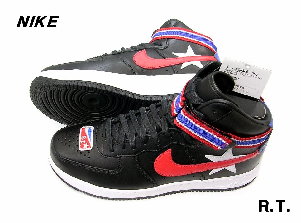 楽天市場】NIKE LAB AIR FORCE 1 HI / RT gym red/opti yellow