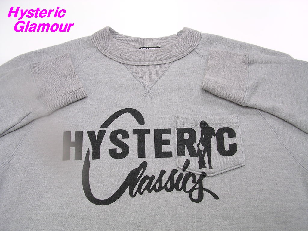 売り切れ必至 Hysteric カットソー スウェット トレーナー Glamour スウェット Williamsav Com
