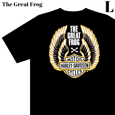 #一般受け L【Official Harley Davidson X TGF \u0027GUARDIAN ANGEL\u0027 T-Shirt ハーレーダビッドソン ガーディアン天使 プルオーバー】