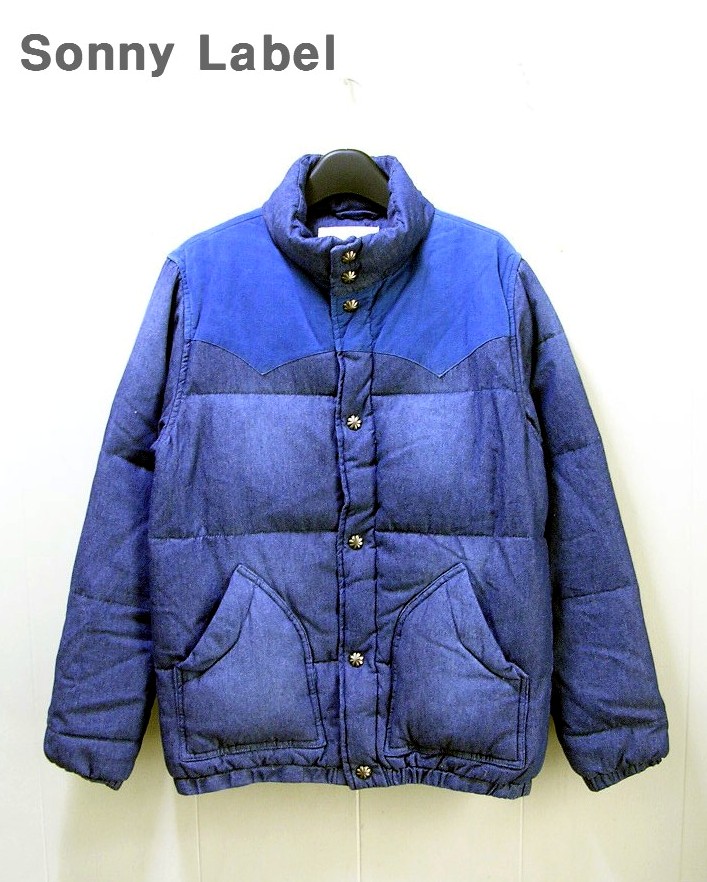 M【URBAN RESEARCH Sonny Label NO. LA67-17S052 アーバンリサーチ サニーレーベル デニムダウンジャケット インディゴブルー】【中古】|HEAVENS