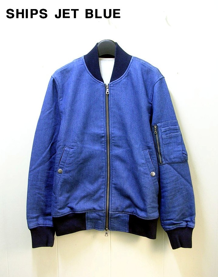 予約販売 Jet Ships M Blue スウェットブルゾン No 122 95 0035 中古 ジャケット ニットデニムma 1 シップスジェットブルー メンズファッション コート ジャケット Dlpcapps Com