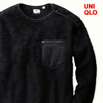 楽天市場】L Beige【UNIQLO x Engineered Garments フリースプル 