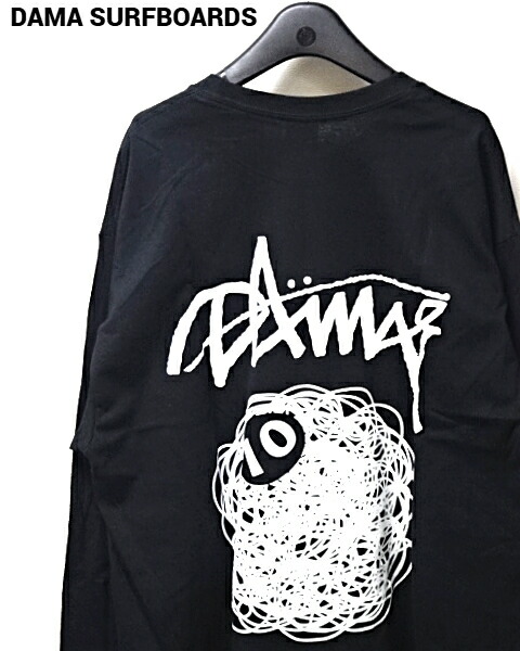 楽天市場】【DAMA SURFBOARDS 10 DAMA LONG SLEEVE TEES /WHITE
