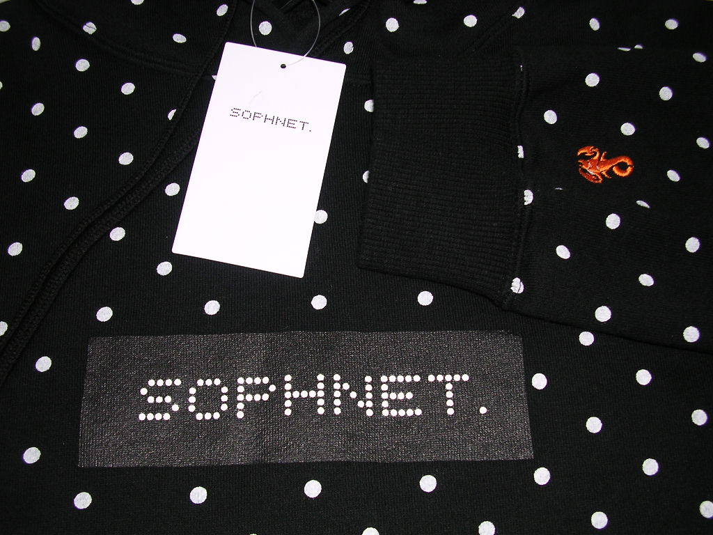 楽天市場 S Sophnet Polka Dot Pullover Hoodie Soph 190113 Box Logo ソフネット ポルカ ドット プルオーバー フーディー スウェット パーカー Heavens