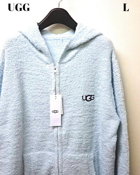 L 12,100円【UGG ROOM WEAR fluffy ジップアップ フーディー 21AW-RUGTO06 SX UGG パーカー お座敷御召しもの ふわふわ モコモコ】