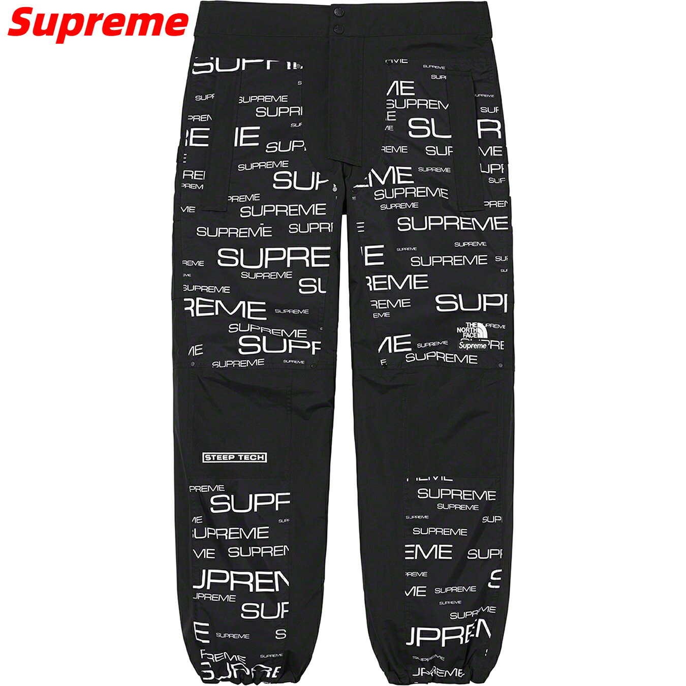 新品 Supreme パンツ サイズS　ブリーチ　ノースフェイス　シュプリーム Supreme SUPREME シュプリーム 21AW ×THE NORTH FACE Bleached