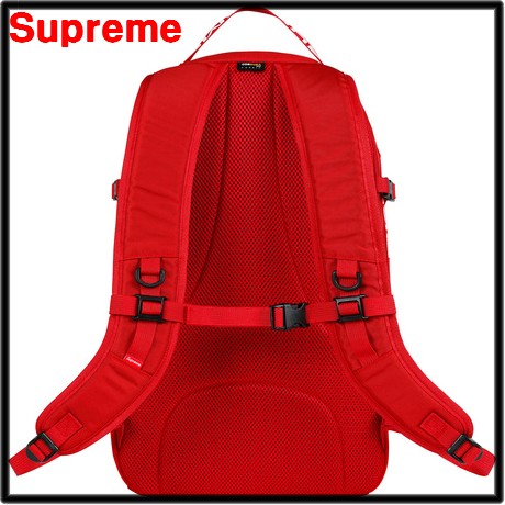 Supreme - 18SS Supreme Backpack 赤の+solo-truck.eu