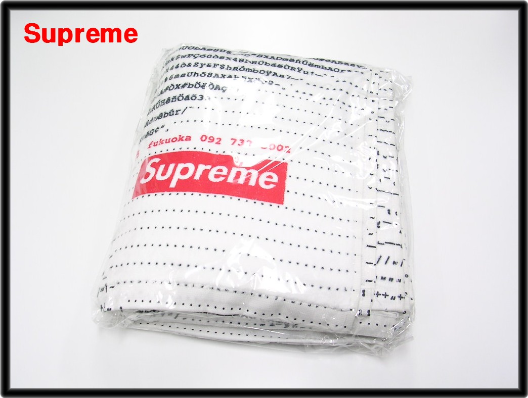 楽天市場 Supreme Digi Beach Towel シュプリーム アスキーアートビーチタオル Heavens