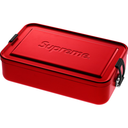 Supreme シュプリーム ラージ メタル ストレージ ボックス レッド - 小物