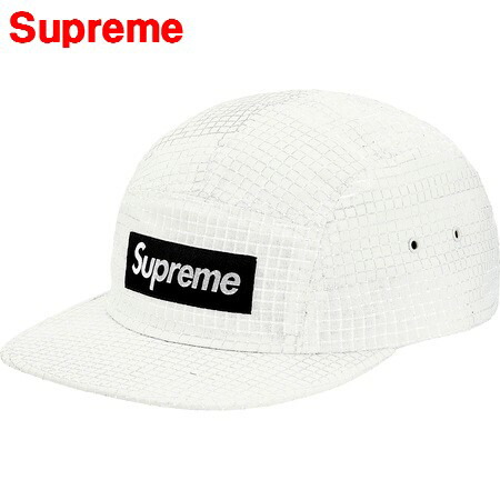 楽天市場 White Supreme Reflective Ripstop Camp Cap シュプリーム リフレクティブ リップストップ キャンプ キャップ 18aw 18fw Box Logo ボックスロゴ ホワイト Heavens