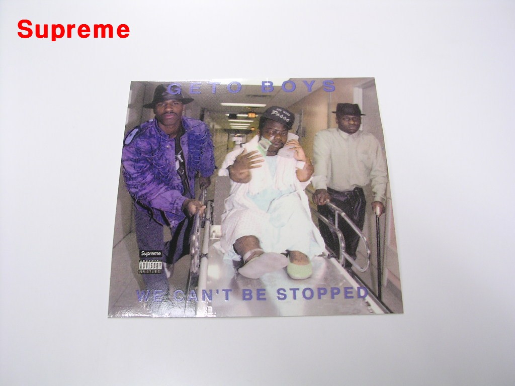 楽天市場 Supreme Rap A Lot Records Geto Boys Sticker シュプリーム X Rap A Lot Records ゲトー ボーイズ ステッカー Heavens