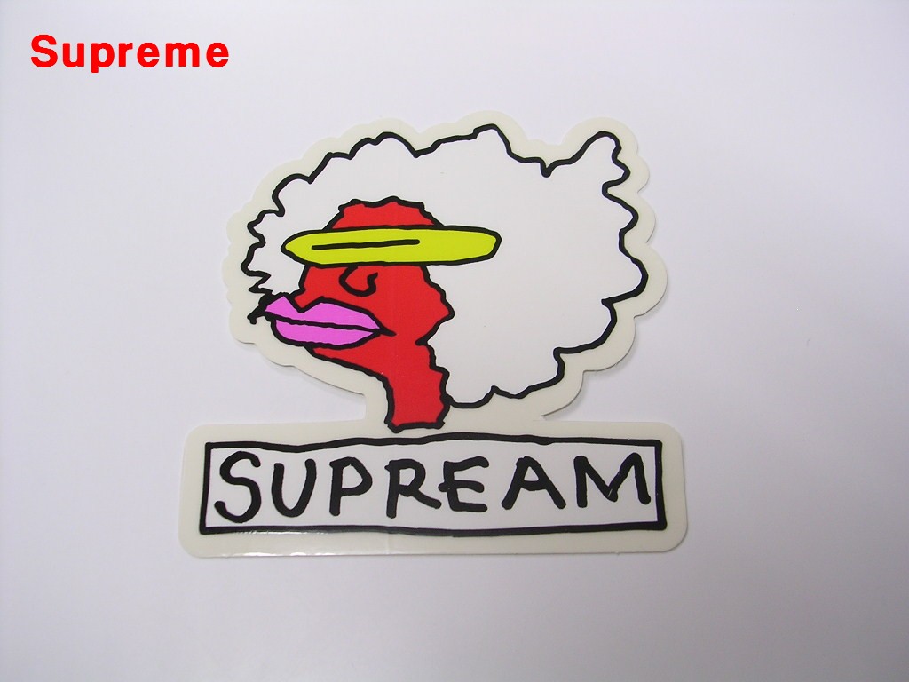 楽天市場 White Supreme Gonz Ramm Sticker シュプリーム ステッカー Mark Gonzales マーク ゴンザレス Heavens