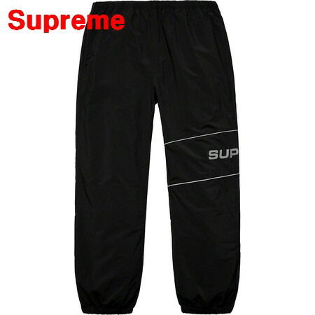 Supreme Side Logo Track Pant 'Black