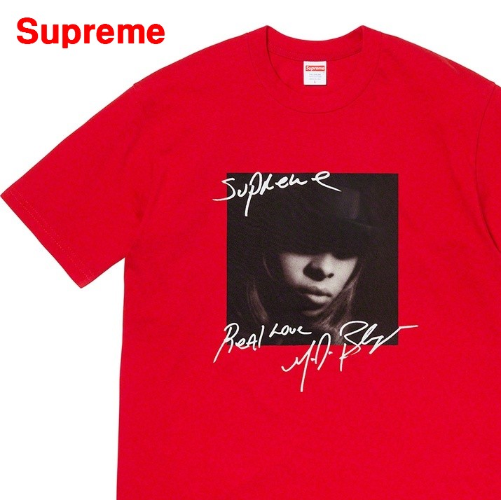 【楽天市場】L Red【Supreme 19FW Mary J. Blige Tee シュプリーム メアリー・J・ブライジ Tシャツ 赤