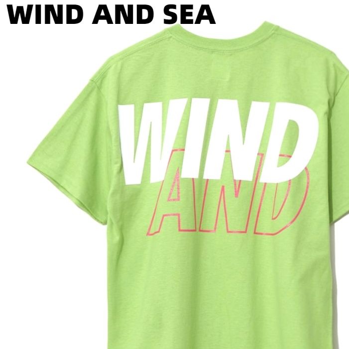 【楽天市場】M【WIND AND SEA x CITY SHOP WIND AND CITY T-SHIRT / GREEN シティーショップ