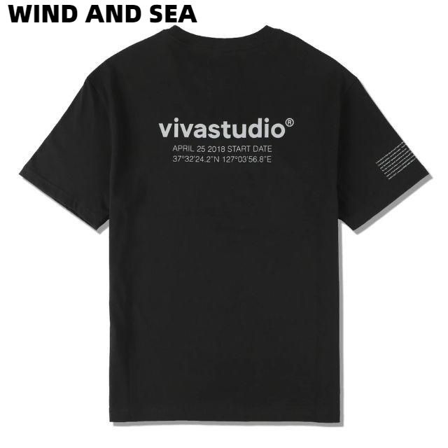 楽天市場】L【WIND AND SEA VIVASTUDIO X WDS BOX LOGO T-SHIRT