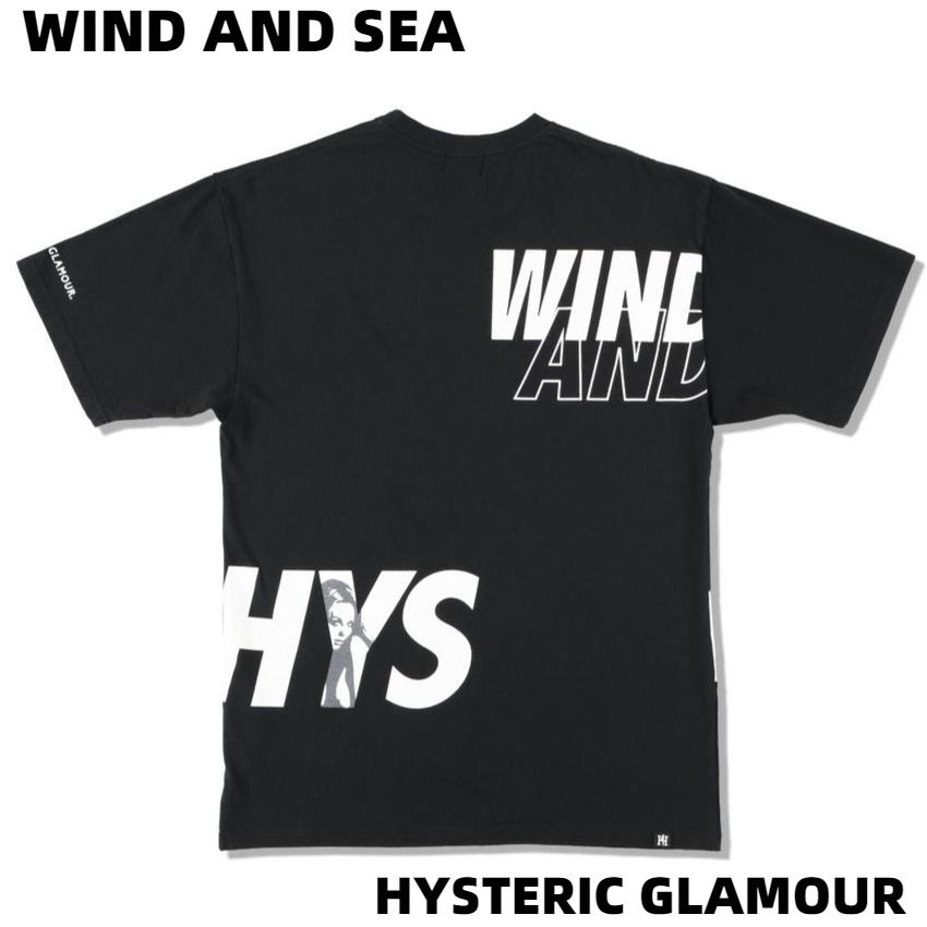 送料無料 M Hysteric Glamour X Wind And Sea Sea Hys 2 Tシャツ Hysteric Glamour X Wds T Shirt Black 023ct14 ヒステリックグラマー X ウィンダンシー Tシャツ メンズ レディース ユニセックス 黒 ブラック aw 公式ストア Agribiz Kenyacic Org