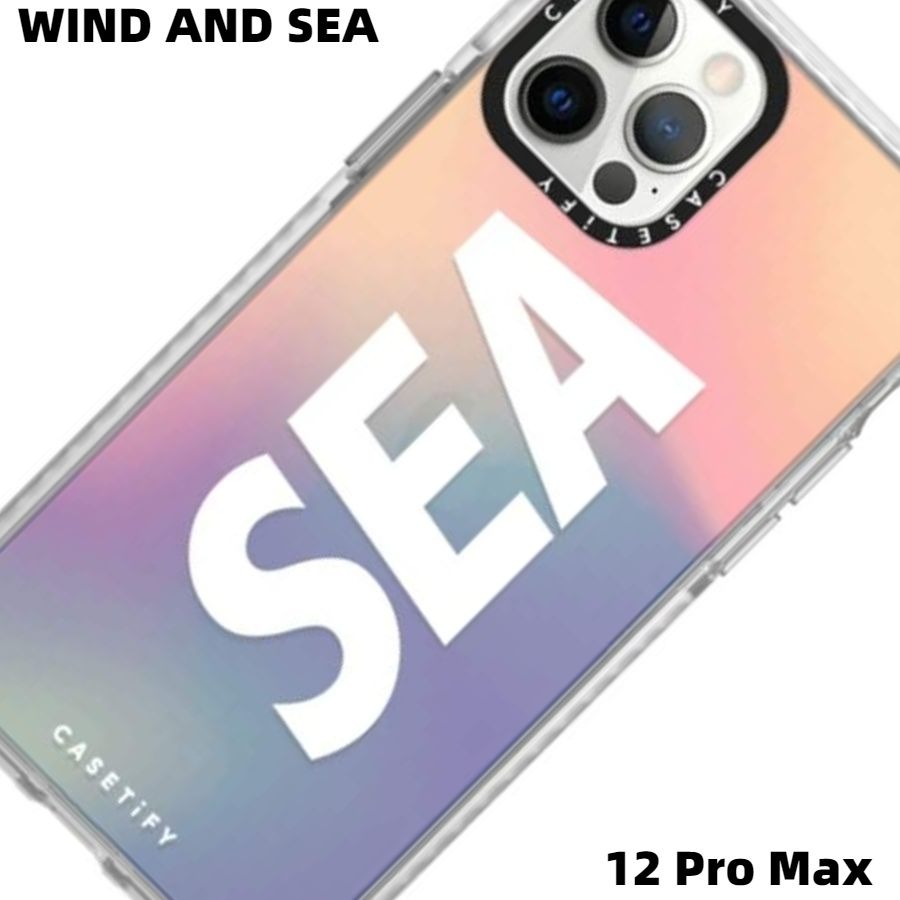 楽天市場】【WIND AND SEA × CASETiFY MAIN LOGO - SEA iPhone12 Pro