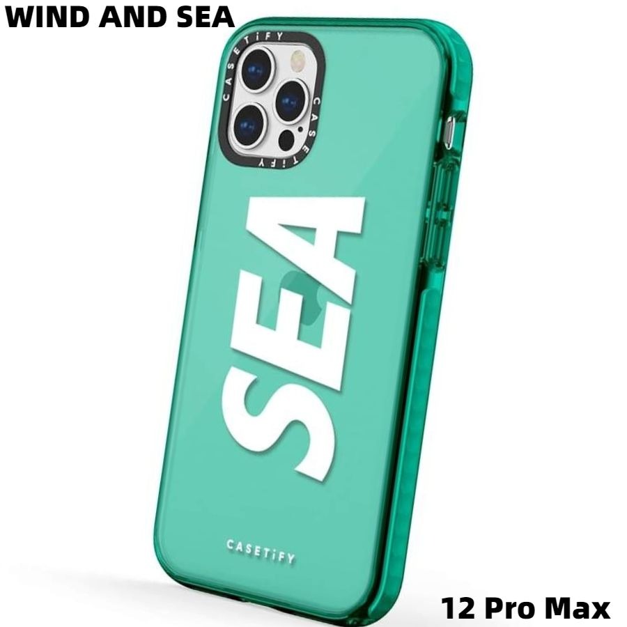 【楽天市場】【WIND AND SEA × CASETiFY MAIN LOGO - SEA iPhone12 Pro Max (Teal