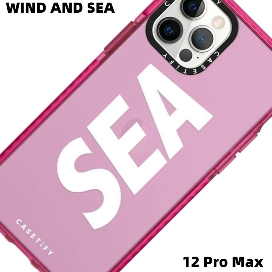 楽天市場】【WIND AND SEA × CASETiFY MAIN LOGO - SEA iPhone12 Pro 