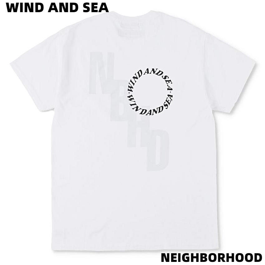 【楽天市場】M【NEIGHBORHOOD x WIND AND SEA NHWDS-3/C-TEE SS / WHITE (211ELWSN